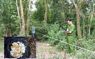 Vụ dùng súng cướp tiệm vàng ở Trà Vinh: Thu giữ hơn 80 chỉ vàng trong bụi cây