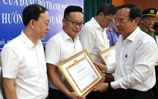 Bí thư Nguyễn Văn Nên dự hội nghị tổng kết công tác nội chính của Đảng bộ TP HCM năm 2023