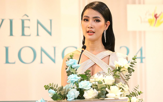 Hoa hậu Phan Thị Mơ thông tin về cuộc thi Hoa khôi sinh viên ĐBSCL