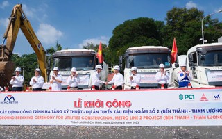 Tăng tốc dự án metro TP HCM