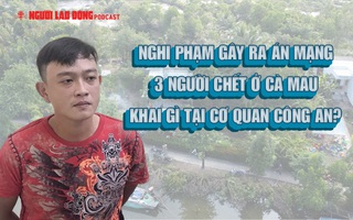 Nghi phạm gây ra án mạng 3 người chết ở Cà Mau khai gì tại cơ quan công an?