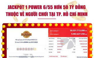 TP HCM tiếp tục bán vé Vietlott trúng thưởng 50,5 tỉ đồng