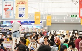 Chật kín người trong ngày khai trương đại siêu thị thứ 3 của tỉ phú Trần Bá Dương ở TP HCM