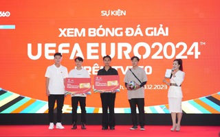 Phan Tuấn Tài cùng tạo không khí sôi động trải nghiệm Euro 2024 của TV360