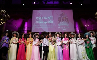 Du học sinh Pháp đăng quang Miss Xuân 2023 tại Châu Âu