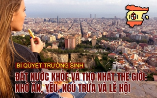 Đất nước khỏe và thọ nhất thế giới: Nhờ ăn, yêu, ngủ trưa và lễ hội