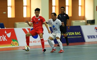 Futsal HDBank VĐQG 2023: Tân binh Hà Nội "bay cao", Thái Sơn Bắc chia điểm phút cuối