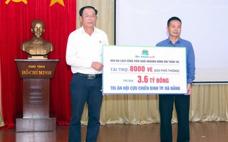 DHC trao tặng hơn 8.000 vé tham quan cho Hội Cựu Chiến Binh Đà Nẵng