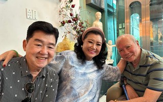 Đoàn kịch nói Kim Cương hội ngộ mừng hai danh ca Thanh Phong, Phương Đại