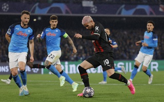 Vượt mặt Napoli, AC Milan đoạt vé bán kết Champions League