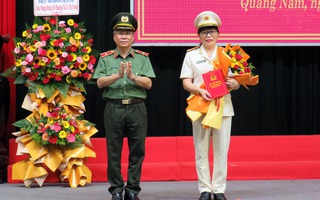 Công bố quyết định của Bộ trưởng Bộ Công an về nhân sự ở Quảng Nam