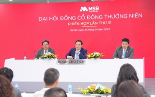 Cổ đông MSB bất ngờ không thông qua kế hoạch sáp nhập ngân hàng khác