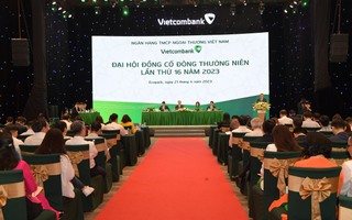 Đại hội cổ đông Vietcombank: Hơn 21.000 tỉ đồng chia cổ tức