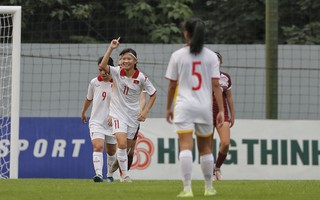 U17 nữ Asian Cup 2023: Tuyển Việt Nam thắng đậm Palestine ngày ra quân