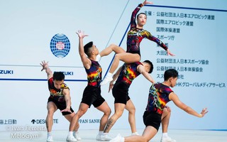 Aerobic Việt Nam giành HCV World Cup 2023