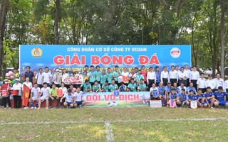 Giải bóng đá "Cúp Vedan" 2023: Nâng cao sức khỏe, thắt chặt tình đoàn kết