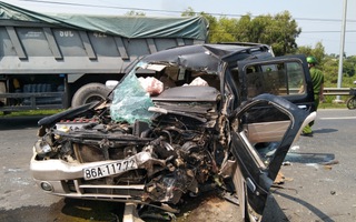 Tai nạn nghiêm trọng trên cầu La Ngà, 6 người thương vong