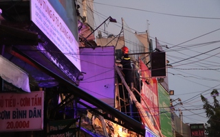 Vụ cháy lớn quán phở gần Bến xe miền Đông: Có người tử vong