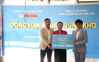 Him Lam Land hỗ trợ 300 triệu đồng cho 2 điểm trường khó khăn tại Phong Thổ, Lai Châu