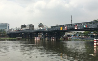 TP HCM: Từ 18 giờ hôm nay 13-5, cấm ôtô qua cầu thép An Phú Đông