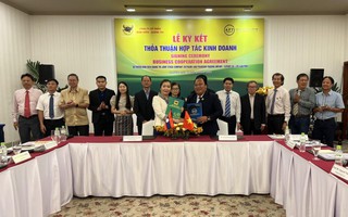 Công ty CP Phân bón Bình Điền hợp tác cung ứng phân bón cho nông dân Lào