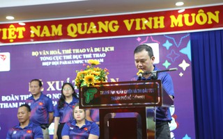 Lễ xuất quân Đoàn thể thao người khuyết tật Việt Nam dự ASEAN Para Games 12