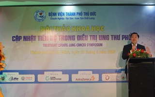 Mỗi năm Việt Nam có hơn 20.000 ca tử vong vì ung thư phổi