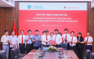 Agribank và Bộ Nông nghiệp và Phát triển Nông thôn ký kết thỏa thuận hợp tác