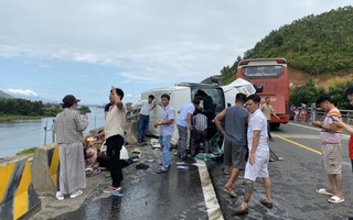 Tai nạn trên đường cao tốc La Sơn – Túy Loan, nhiều người bị thương