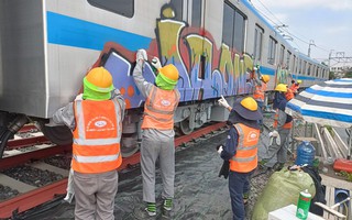 Lý do tàu metro bị vẽ bậy lần 2