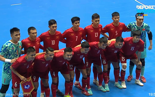 Tuyển futsal Việt Nam thua đậm á quân World Cup 2021