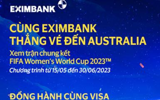 Cùng thẻ Eximbank Visa đến Úc xem chung kết bóng đá nữ thế giới 2023
