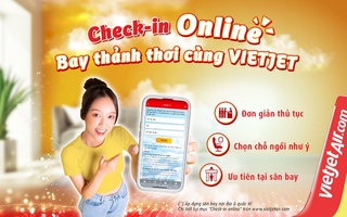 Trải nghiệm bay thời công nghệ cùng Vietjet