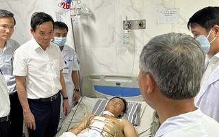 Thông tin về sức khỏe của 2 cán bộ công an bị thương trong vụ trụ sở xã ở Đắk Lắk bị tấn công