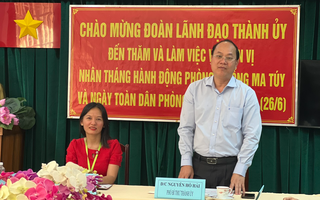 Phó Bí thư Thành ủy TP HCM Nguyễn Hồ Hải thăm cơ sở cai nghiện ma túy