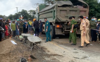 Vụ xe tải tông 3 người chết tại chỗ: Làm rõ trách nhiệm của đơn vị thi công