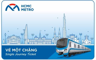 Trụ sở UBND TP HCM, chợ Bến Thành... xuất hiện trên thẻ đi tàu metro