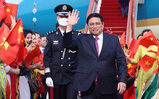 Thủ tướng Phạm Minh Chính tới Bắc Kinh, bắt đầu thăm chính thức Trung Quốc