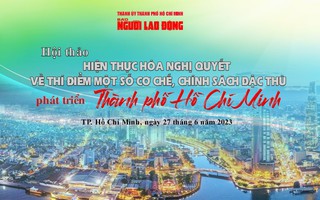 Báo Người Lao Động tổ chức hội thảo về hiện thực hóa nghị quyết mới cho TP HCM
