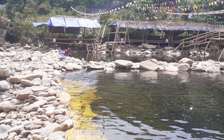 Xã "cầu cứu" huyện xử lý điểm du lịch xây trái phép trên suối