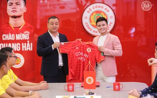Có Quang Hải, CLB Công an Hà Nội tăng cơ hội vô địch