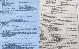Vụ lọt đề thi văn, toán: Thí sinh tại Cao Bằng, Yên Bái chụp đề gửi ra ngoài