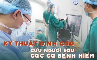 Cứu mạng bệnh nhân bằng kỹ thuật y khoa đỉnh cao