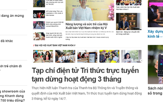 Tạp chí điện tử Zing News tạm dừng hoạt động 3 tháng