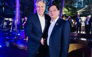 Bộ trưởng Ngoại giao Bùi Thanh Sơn gặp Ngoại trưởng Mỹ Antony J. Blinken