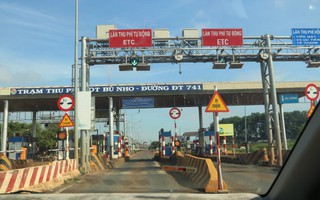 Bốn trạm BOT ở Bình Phước giảm từ 1.000- 2.000 đồng/lượt vé