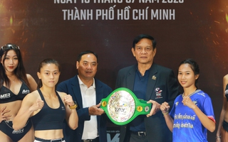 Huyền thoại Muay Thái Lan xuất hiện trước trận tranh đai WBC của nhà vô địch SEA Games