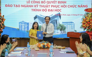 Trường ĐH Nguyễn Tất Thành chính thức đào tạo ngành Kỹ thuật phục hồi chức năng