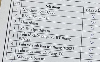 TP HCM: Không được thu bất kỳ khoản nào trước năm học mới