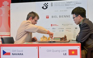 Đại kiện tướng Lê Quang Liêm lần thứ nhì vô địch Biel Grandmaster